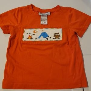 Smocked tee